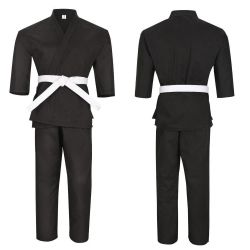 Karate Suit Black 14OZ