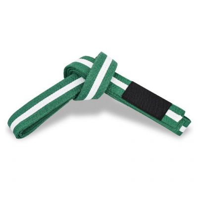 BJJ Belts Green & White