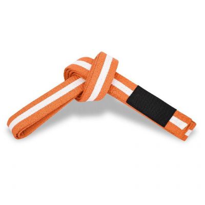 BJJ Belts Orange & White