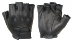 leather driving gloves (½ Finger)